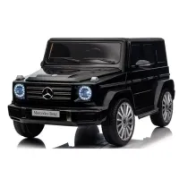 Детский электромобиль Mercedes-Benz G500 4x4 с пультом, EVA колёса, кожаное сиденье, 12V