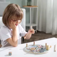 Set de joc din lemn „Pescuit cu magnet”