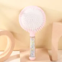 Pieptene de masaj cu mâner rotund „Confeti”