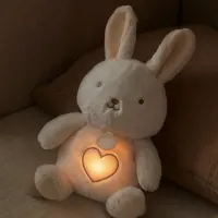 Iepuraș cu respirație calmantă – Colecția Respi'rêves – 28 cm
