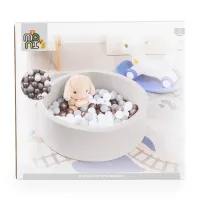 Сухой бассейн с шариками MONI BP02-5-Grey 
