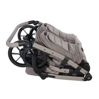 Коляска для двойни 2 в 1 Junama Cappuccino V4