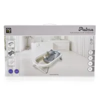 Moni Set cădiță pentru bebeluși cu cădiță pliabilă Palma roz