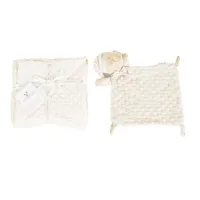 Детский плед 75x100 см с игрушкой Moni Bennie Beige