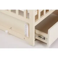 Pătuţ Eucalyptus Charlene Premium (DS-202) Vanilie