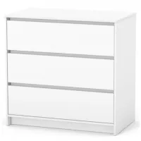 Veres Set mobilier copii Bern Oval (pătuț + comodă + dulap)