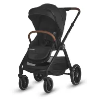 Carucior modular 3in1 Coccolle Aspen Jet Black cu Scoica auto iSize Coccolle Rilax Greystone