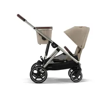 Детская коляска Cybex Gazelle S TPE BP Almond Beige