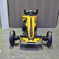Kart electric pentru copii cu telecomandă, galben