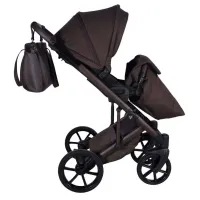 Cărucior 2 în 1 Junama Termo Elegante Chocolate