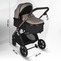 Coccolle Hapi Soley H2003 Carucior 3/1 - Simply Taupe