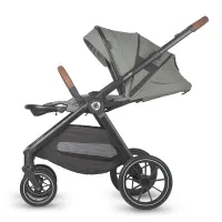 Carucior modular 3in1 Coccolle Aspen Moss green cu Scoica auto iSize Coccolle Rilax Greystone