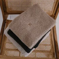 Zafira Plapumă 100% Lână Merino - Maro - 75X100