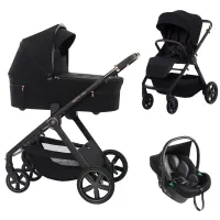 Коляска 3в1 Espiro Only -  510 STYLISH BLACK