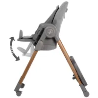 Scaun de masa Maxi Cosi Minla Plus 0-14 ani, Elegance GRAPHITE