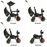 Tricicleta Doona Liki Trike Gold Editie Limitata