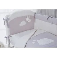 Lenjerie de pat pentru copii Perina Bambino (BB6-01.2) Gri