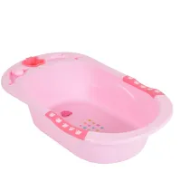 Moni Cădiță de baie pentru bebeluși Larissa roz, 89cm