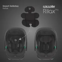 Scoica auto iSize Coccolle Rilax Black 0-13 kg