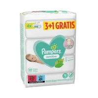 Servetele umede Pampers Sensitive, 4x80 buc.