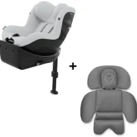 Scaun auto Cybex Sirona Gi cu insert Fog Grey, 40-105 cm