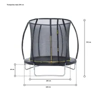 Espiro Sky Up — Trambulină sigură pentru copii și întreaga familie,
