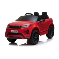 Детский электромобиль Range Rover Evoque с пультом, EVA колёса, кожаное сиденье, 12V
