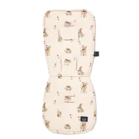 Salteluță pentru cărucior Cotton Velvet Multi BAMBILAND by Magdalena Lamparska