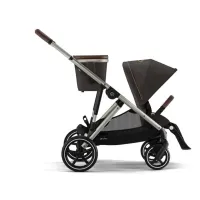 Коляска для близнецов Cybex Gazelle S — Chocolate Brown