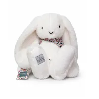 Плюшевый кролик XXL Lapin Fleurette белый, 50 см