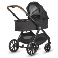 Carucior modular 3in1 Coccolle Aspen Jet Black cu Scoica auto iSize Coccolle Rilax Greystone