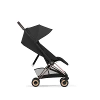 Ультракомпактная коляска Cybex Coya Platinum 2026 Rose Gold Sepia Black