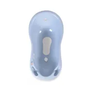 Cădiță Moni Bear Blue cu scurgere, 100 cm