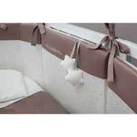 Lenjerie de pat pentru copii Perina Bambino Oval (BBO6.5-125х75) Cappuccino