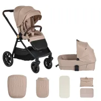 Moni Cărucior 2 în 1 Celebrity - Crepe Beige