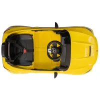 Mașină electrică pentru copii Mercedes-Benz AMG CLE 53 cu telecomandă, roți EVA, 12V galben
