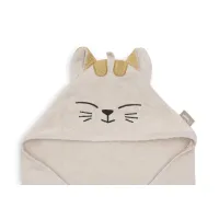 Полотенце с капюшоном Jollein Terry Charlie Cat, 75x75 см