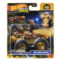 1:64 Hot Wheels Monster Trucks – BIGFOOT (ediție aniversară), as.
