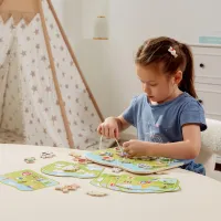 Set de joc cu șiret „Ferma”