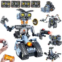 Конструктор 5 в 1, iM Master Mechanical Master "Робот-трансформер", на пульте радиоуправления, 687 элем.