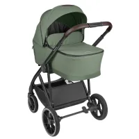Carucior 3 in 1 KikkaBoo Chiara Army Green