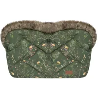 Муфты для коляски KikkaBoo Luxury Secret Garden Green