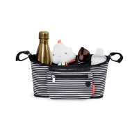 Organizator pentru carucior Skip Hop Grab&Go Black/White foto