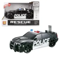 1:20 Mașină de poliție cu fricțiune (lumini /sunete)