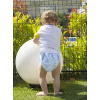 Chilotei impermeabili BabyJem marimea 3 Albastri (14-18 kg) foto