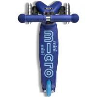Trotineta Micro Mini Deluxe LED Blue foto