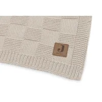 Плед Jollein Box Knit Warm Sand GOTS, 75x100 см