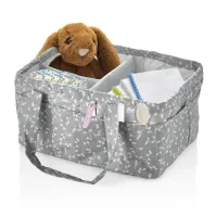BABYJEM Geanta-organizator pentru scutece si accesorii Verde, 25x35 cm