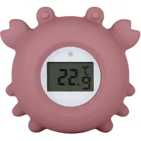 Силиконовый термометр для воды Petite&Mars Crab Caleb Dusty Rose