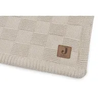 Плед Jollein Box Knit Warm Sand/Velvet GOTS, 100x150 см